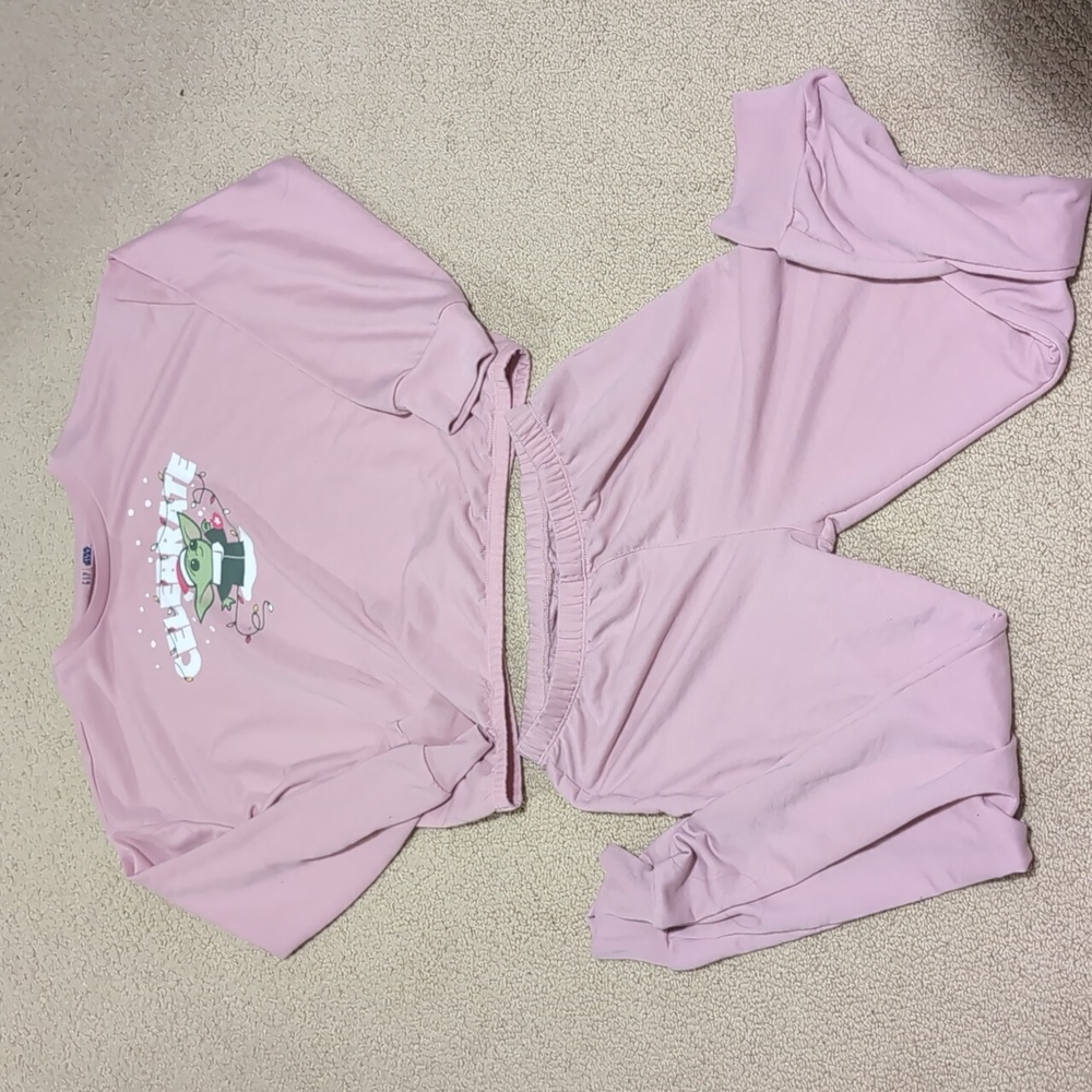 Worn Gap kids x Star Wars girls 2 pc printed pajama set